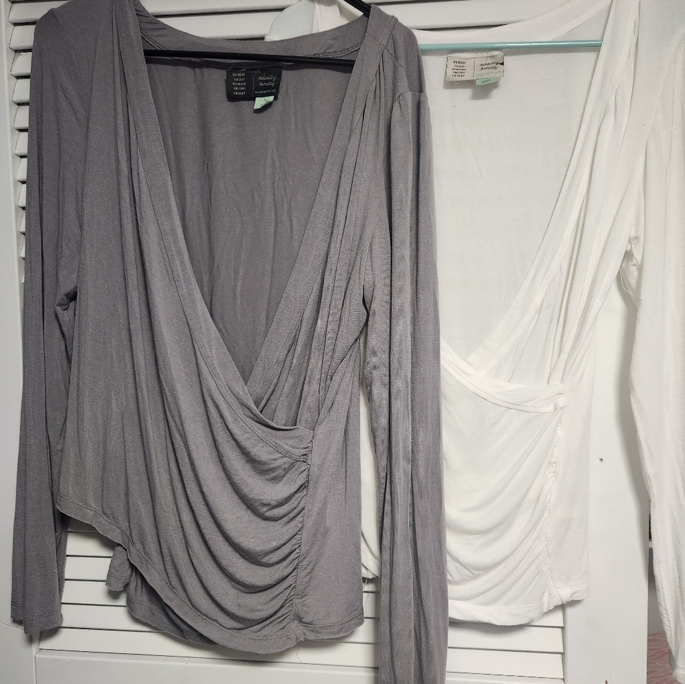 Anthropologie Tops Size Large!